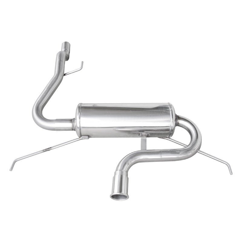 InoXcar, Sports exhaust 'Center', fits Opel Corsa D 1.6 OPC (192HP) 2006- 102mm
