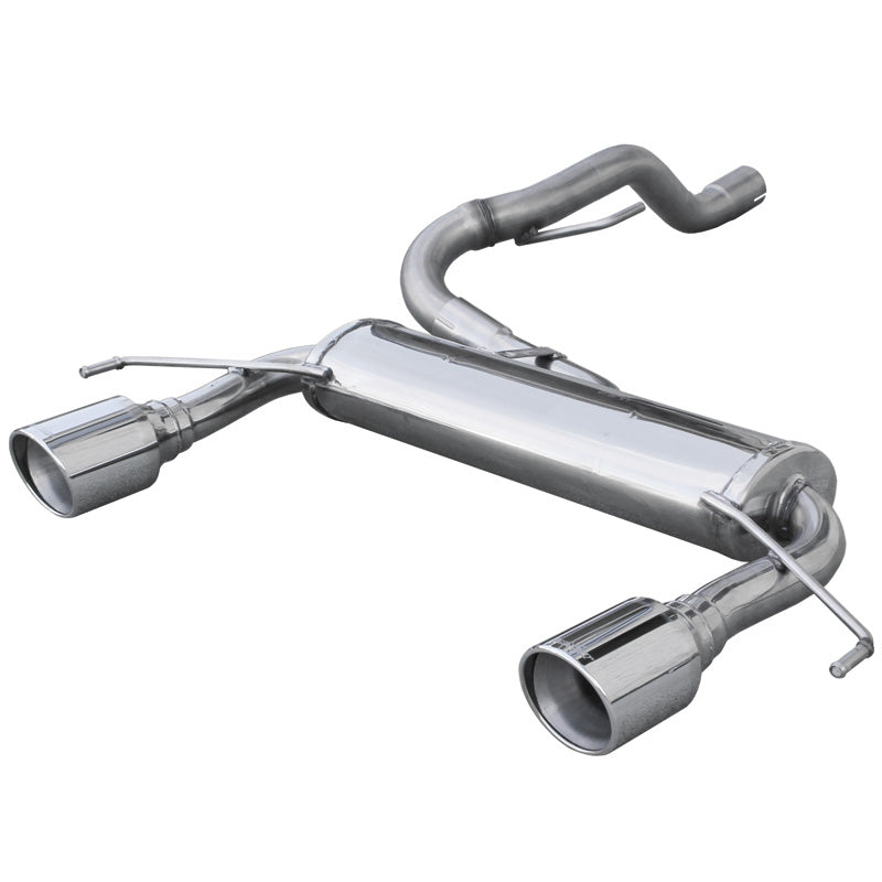 InoXcar, Double sports exhaust, fits Opel Corsa D OPC 1.6T Nurburgring (210HP) 2012- Ø54,5mm Left/Right 100mm X-Race