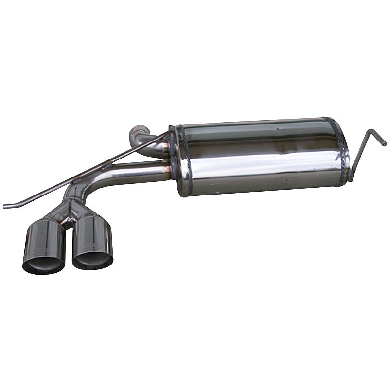 InoXcar, Sports Exhaust, Fits Audi S3 8L 1999-2003 2x80mm Racing