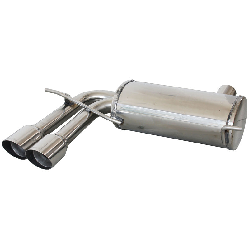 InoXcar, Sports exhaust, fits Audi S3 8P Sportback 2.0TFSi (265HP) 2008- 2x80mm Racing