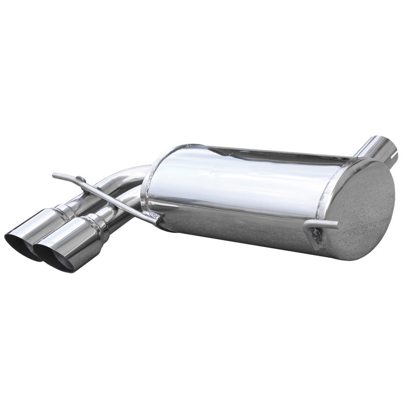 InoXcar, Sports Exhaust, Fits Audi A3 8P 3.2 V6 (250HP) 2006- 2x80mm Racing