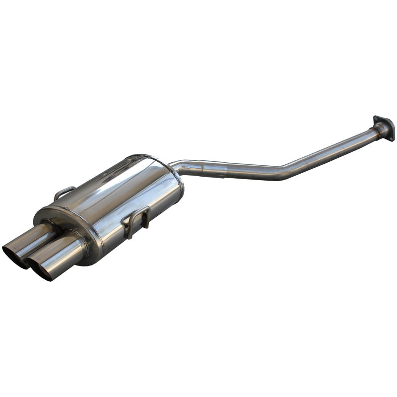 InoXcar, Sports Exhaust, fits BMW 3-Series E36 320i 1992- 2x80mm Racing