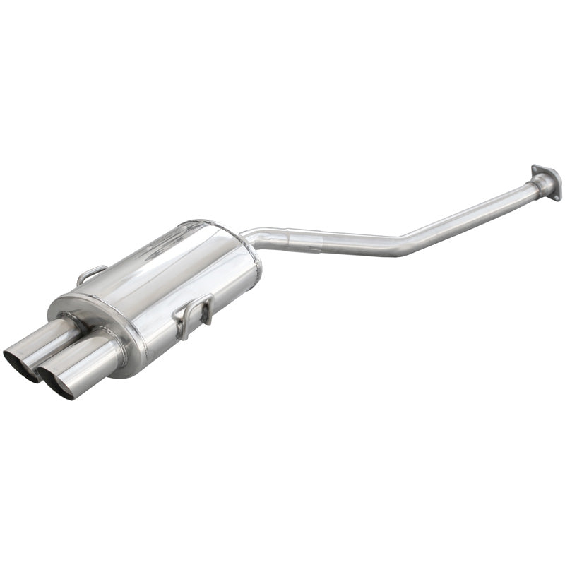 InoXcar, Sports exhaust, fits BMW 3-Series E36 323i 24v 1992- 2x80mm Racing