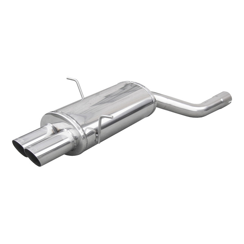 InoXcar, sportowy układ wydechowy, pasuje do BMW 3-Series E46 320i 1998- 2x80mm Racing