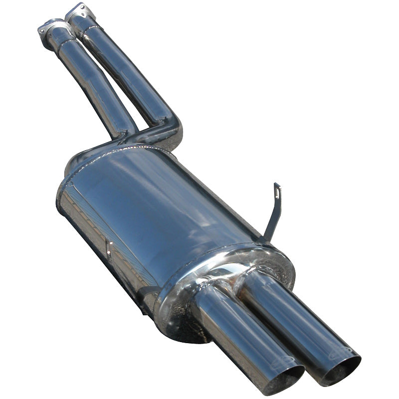 InoXcar, Sport Exhaust, fits BMW 3-Series E36 M3 1993- 2x70 Racing