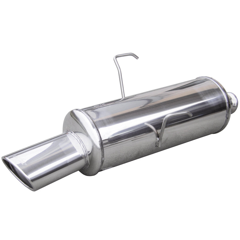 InoXcar, Sports exhaust, fits Peugeot 106 1.4 (75HP) 1996- 120x80mm