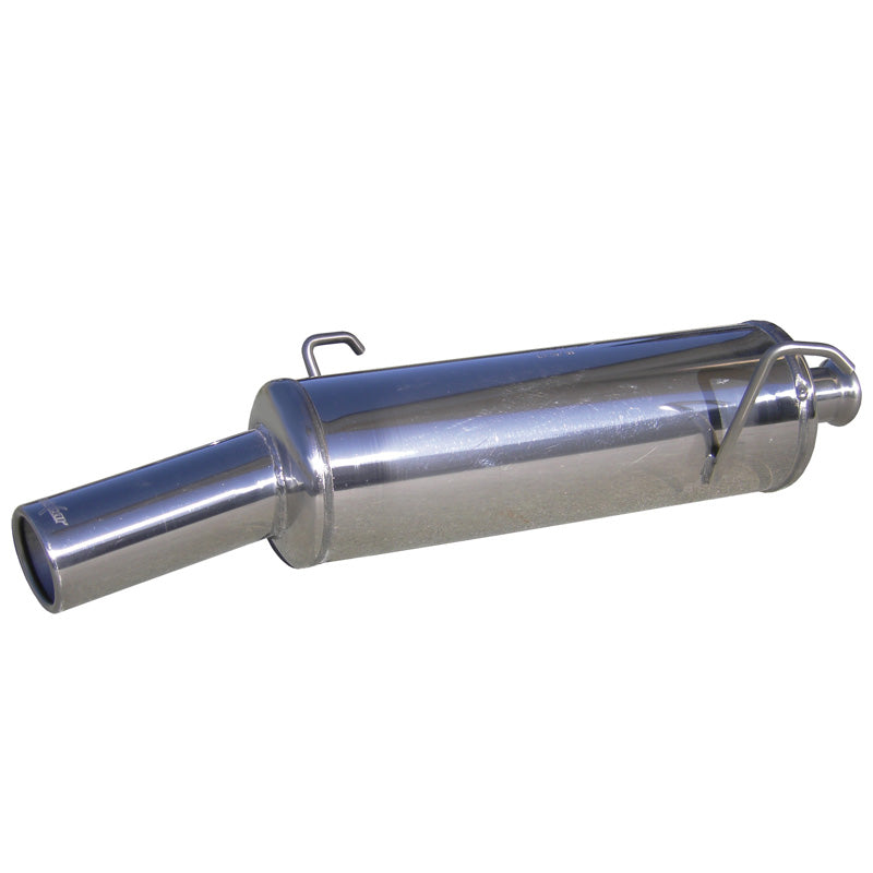 InoXcar, échappement sport, compatible avec Peugeot 206 1.1 (60HP) -2000 80mm