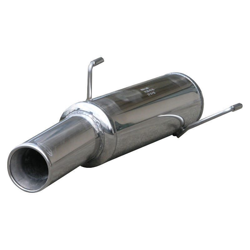 InoXcar, sportuitlaat, past op Peugeot 206 1.4 (75HP) 2001- 102mm