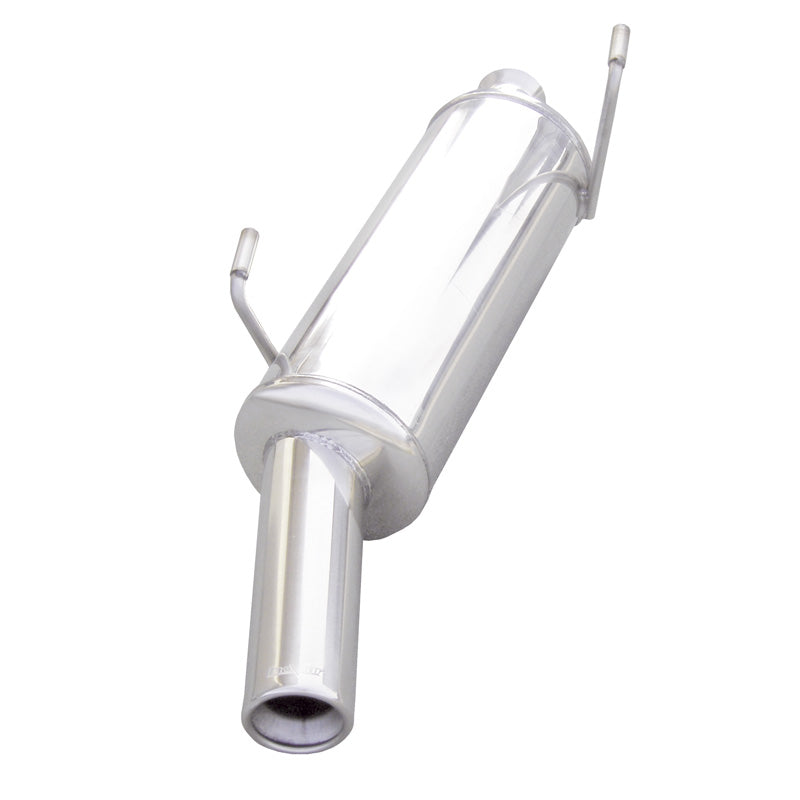 InoXcar, échappement sport, compatible avec Peugeot 206 1.4 (75HP) 2001- 80mm