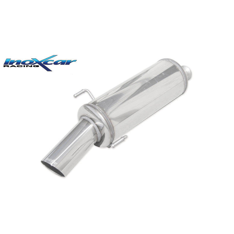InoXcar, échappement sport, compatible avec Peugeot 306 1.4 75hp 1997-2001 1x90mm Rally
