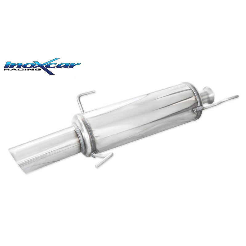 InoXcar, échappement sport, compatible avec Peugeot 306 1.8 16v 110hp -2001 1x90mm Rally