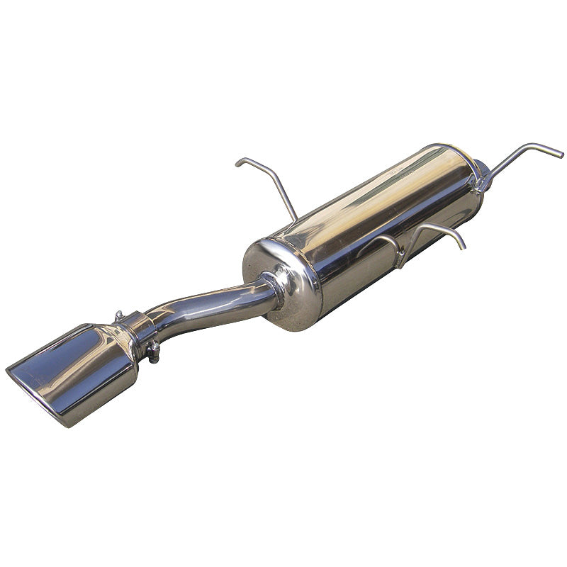 InoXcar, échappement sport, convient à Peugeot 306 Cabrio 1.6 (89HP) 1994-1997 120x80mm