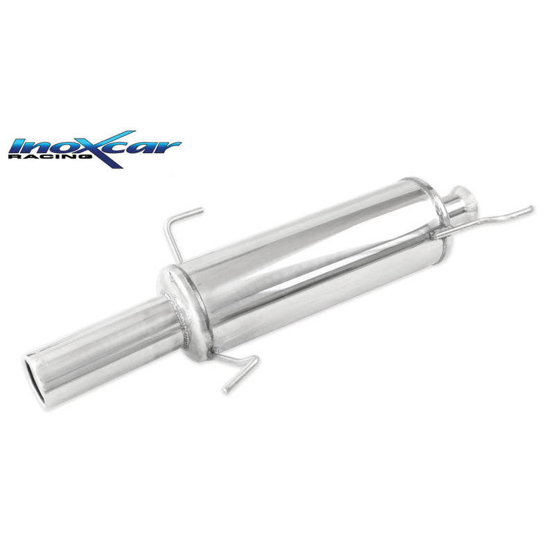 InoXcar, échappement sport, convient à Peugeot 306 2.0 XS 121hp 1997- 1x80mm