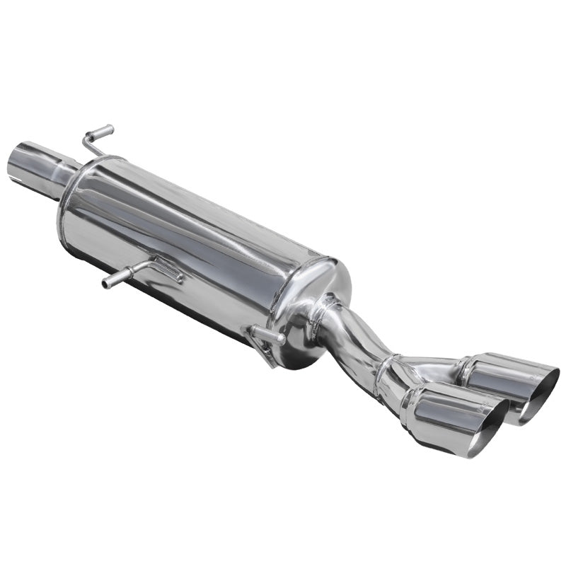 InoXcar, Sports exhaust, fits Peugeot 308 1.6THP GTi (200HP) 2011-2013 Ø65mm 2x80mm Racing