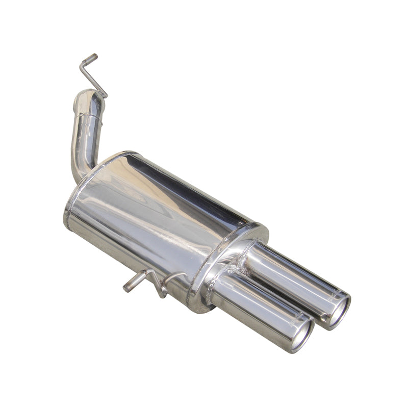 InoXcar, scarico sportivo, adatto a Peugeot 407 2.7 HDi 24v (204HP) 2006- 2x80mm