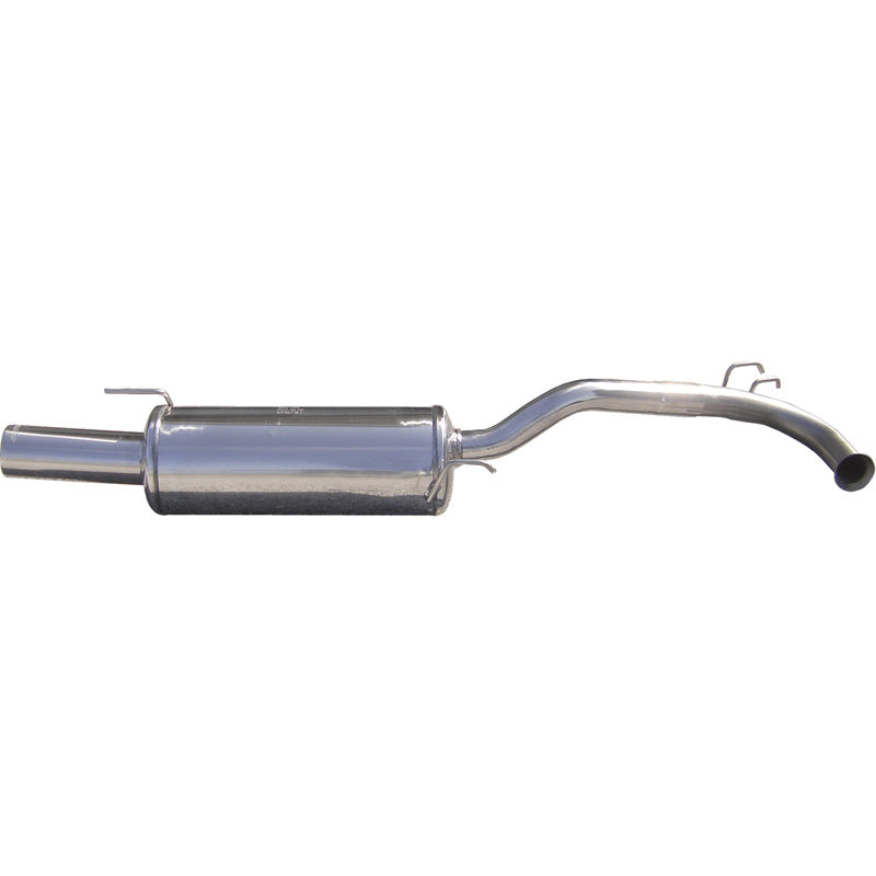 InoXcar, scarico sportivo, adatto a Renault Clio I 1.4 (80HP) -1998 80mm