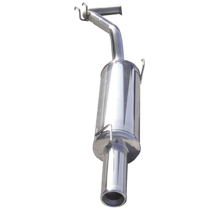 InoXcar, scarico sportivo, adatto a Renault Clio I Diesel 80mm
