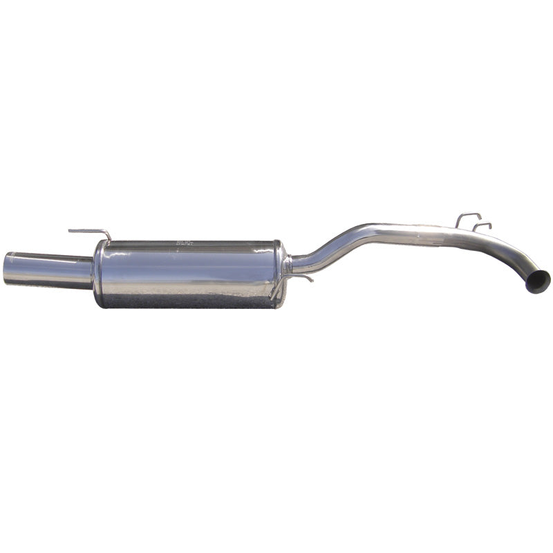 InoXcar, double silencieux sport, compatible avec Renault Clio III RS 2.0 16v (200HP) 2006- Left/Right 80mm