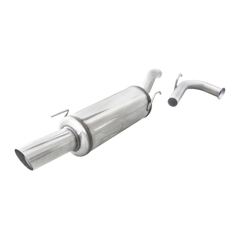 InoXcar, scarico sportivo, adatto a Renault Clio I 1.6 1990-1998 90mm Racing