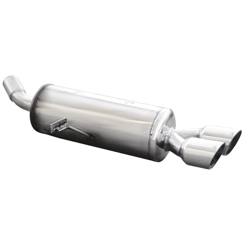 InoXcar, escape deportivo, para Renault Megane III Coupe 2.0 Tce (180HP) 2011- Ø55mm 2x80mm Racing