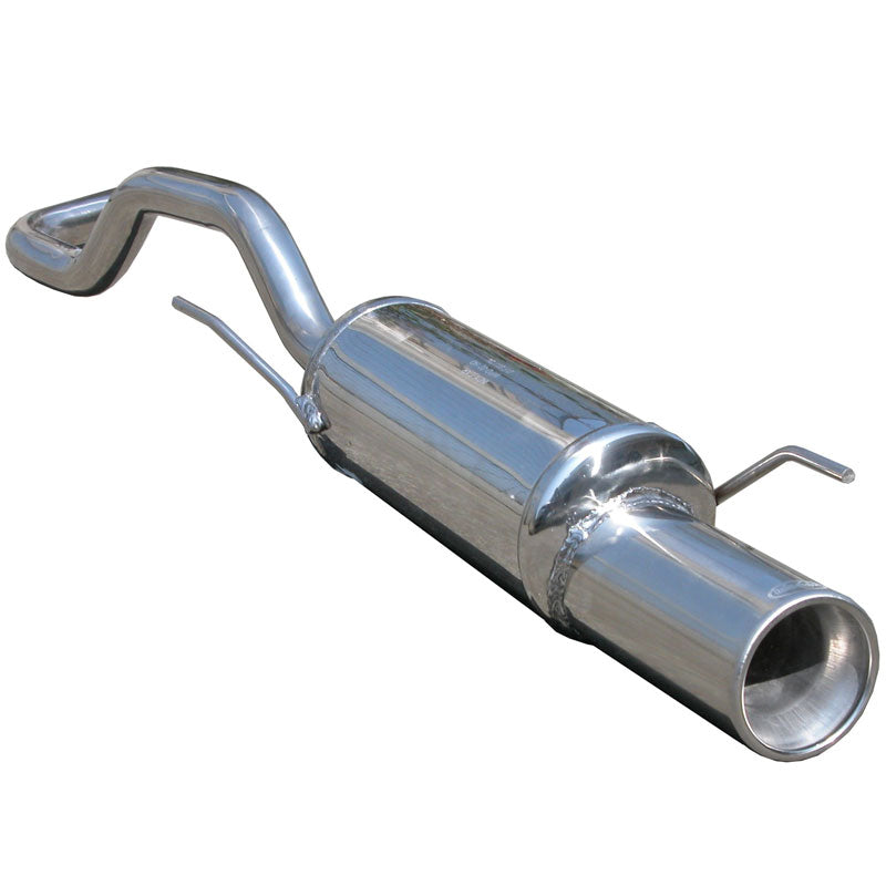 InoXcar, Sport exhaust, fits Seat Ibiza 6K 1.4 16v (101HP) 1996-2000 102mm