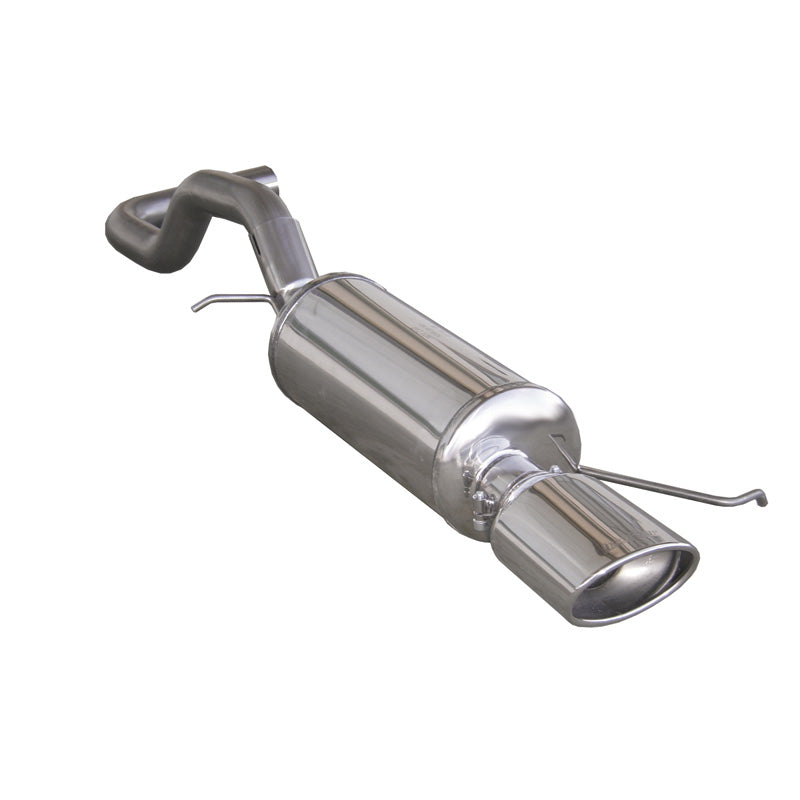 InoXcar, Sport exhaust, fits Seat Ibiza 6K 1.9 TDi (110HP) 1997-2000 120x80mm
