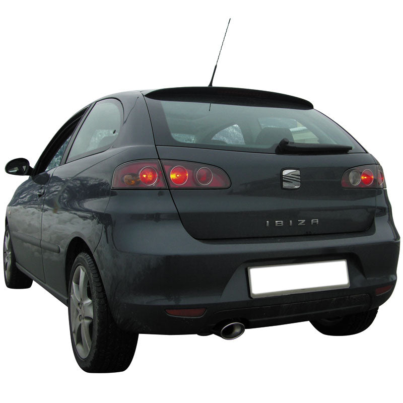 InoXcar, Sports exhaust, fits Seat Ibiza 6L 1.4 TDi (75HP) 2002- 120x80mm