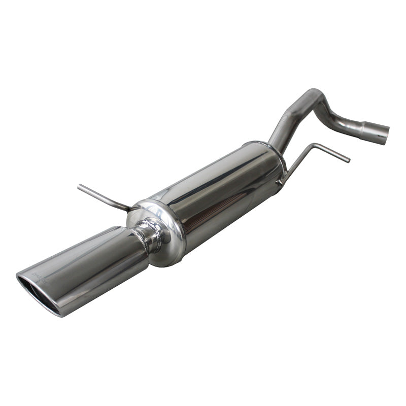 InoXcar, Sport exhaust, fits Seat Ibiza 1.9TDi Cupra (160HP) 2007- 120x80mm