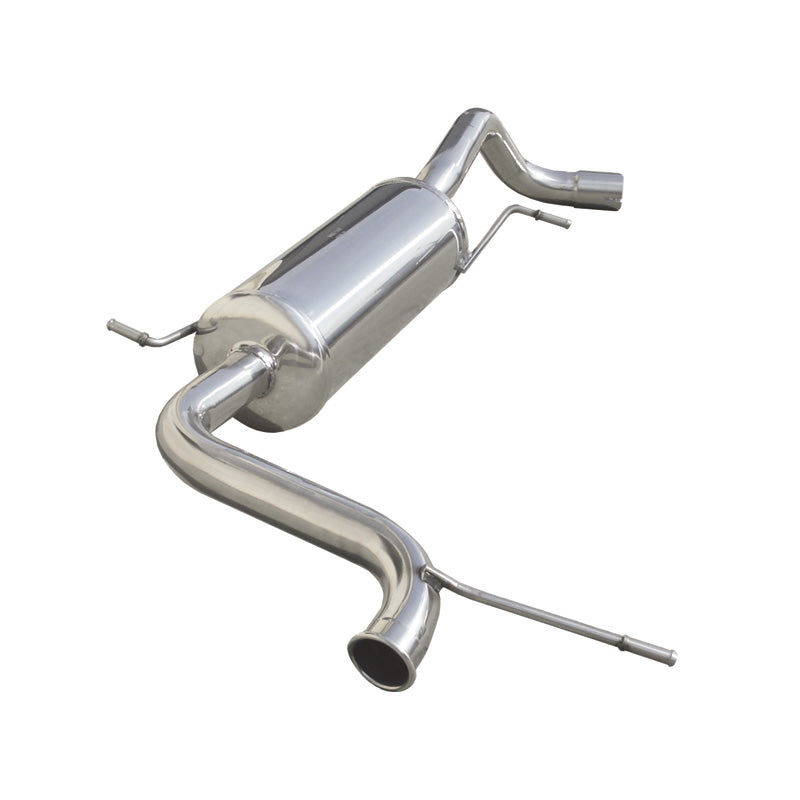 InoXcar, Center sports exhaust, fits Seat Ibiza 6J SC Boccanegra (180HP) 2010- (excl. end tips)