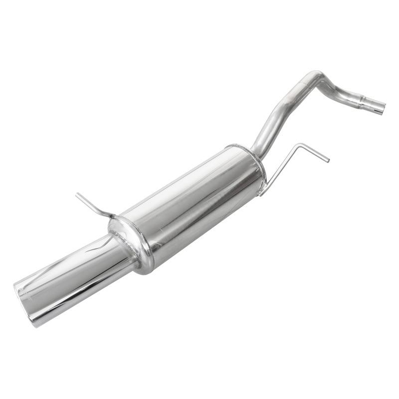 InoXcar, Sports exhaust, fits Seat Ibiza 6J SC 3-doors 1.2 (70HP) 2010- 120x80mm Oblique