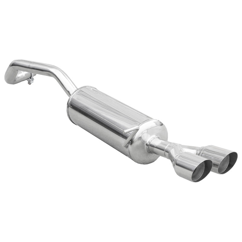 InoXcar, Sports exhaust, fits Seat Ibiza SC (6J) 1.2 Tsi FR 110hp 2015- 2x80mm Racing