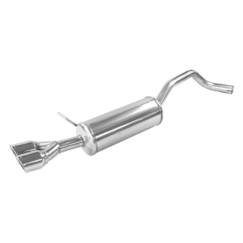 InoXcar, Sport exhaust, fits Seat Ibiza SC (6J) 1.2 Tsi FR 110hp 2015- 2x80mm X-Race