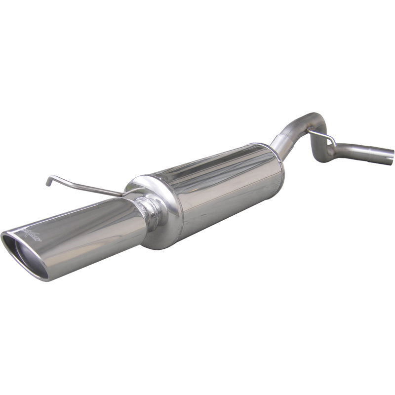 InoXcar, Sports exhaust, fits Seat Leon 1M 1.6 8v (100HP) 2000- 120x80mm