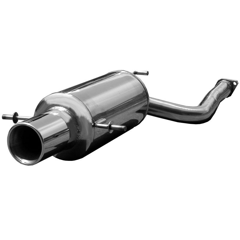 InoXcar, scarico sportivo, adatto a Subaru Impreza 4WD 2.0 GT-Turbo -2000 102mm