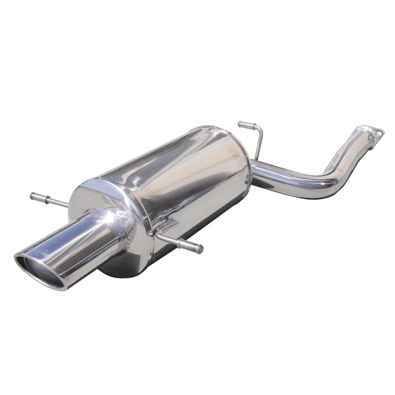 InoXcar, terminale sportivo, adatto a Subaru Impreza 4WD 2.0 GT-Turbo -2000 120x80mm.