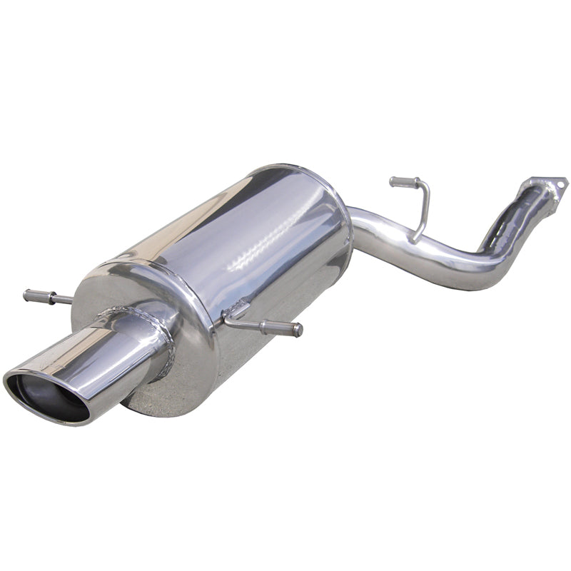 InoXcar, Sportowy układ wydechowy, pasuje do Subaru Impreza 4WD 2.0 WRX 2001- 120x80mm with CE