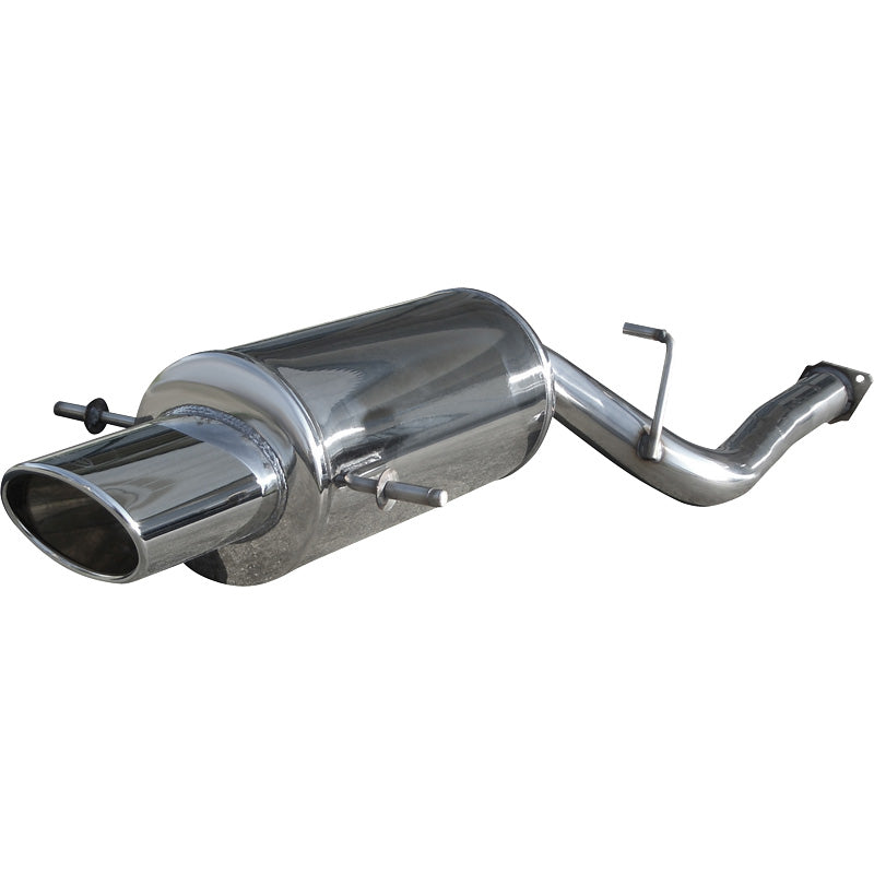 InoXcar, Sports exhaust, Fits Subaru Impreza 4WD 2.0 STi 2002- 150x105mm