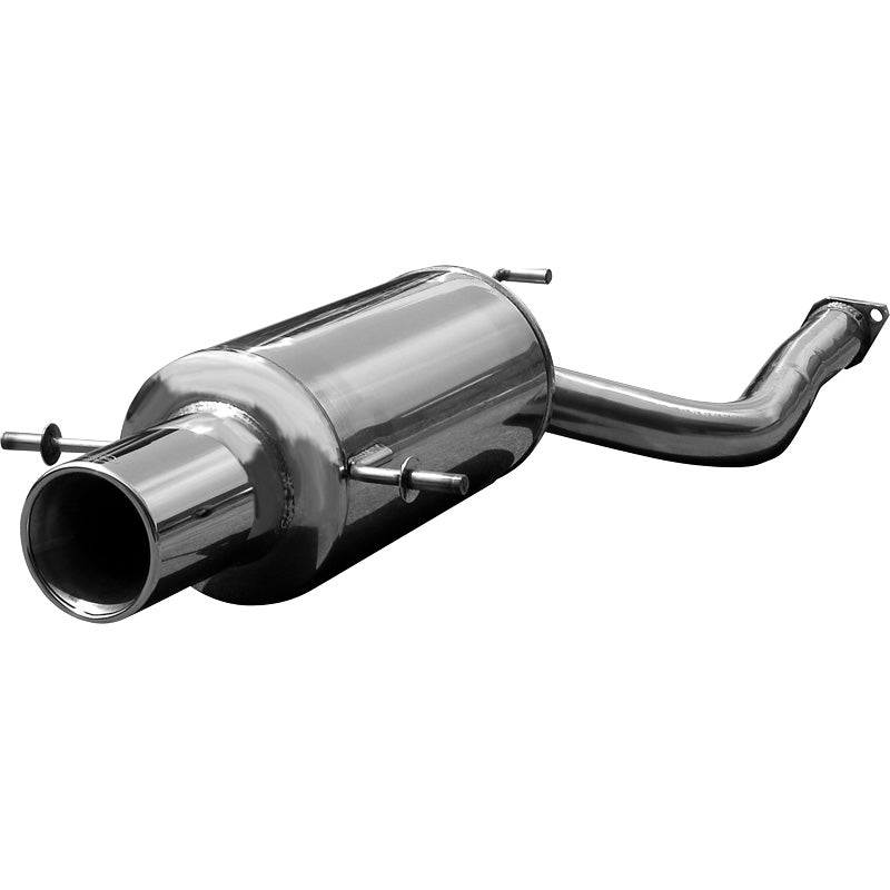 InoXcar, Sports exhaust, Fits Subaru Impreza 4WD 2.0 STi 2002- 120mm Mega