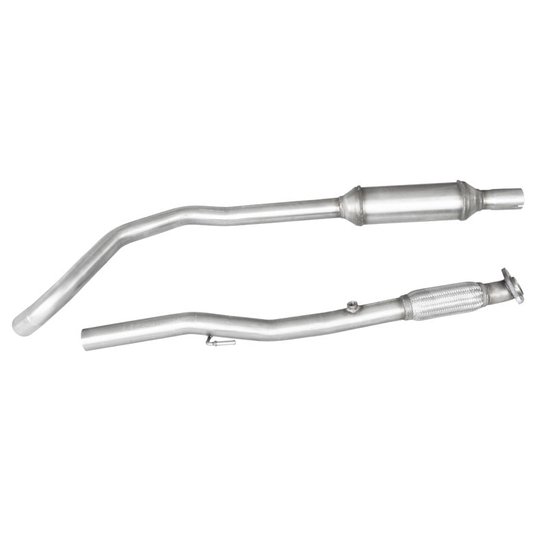 InoXcar, silenziatore centrale, adatto a Opel Adam 1.4 S Turbo 150hp 2015- 54mm Flexible
