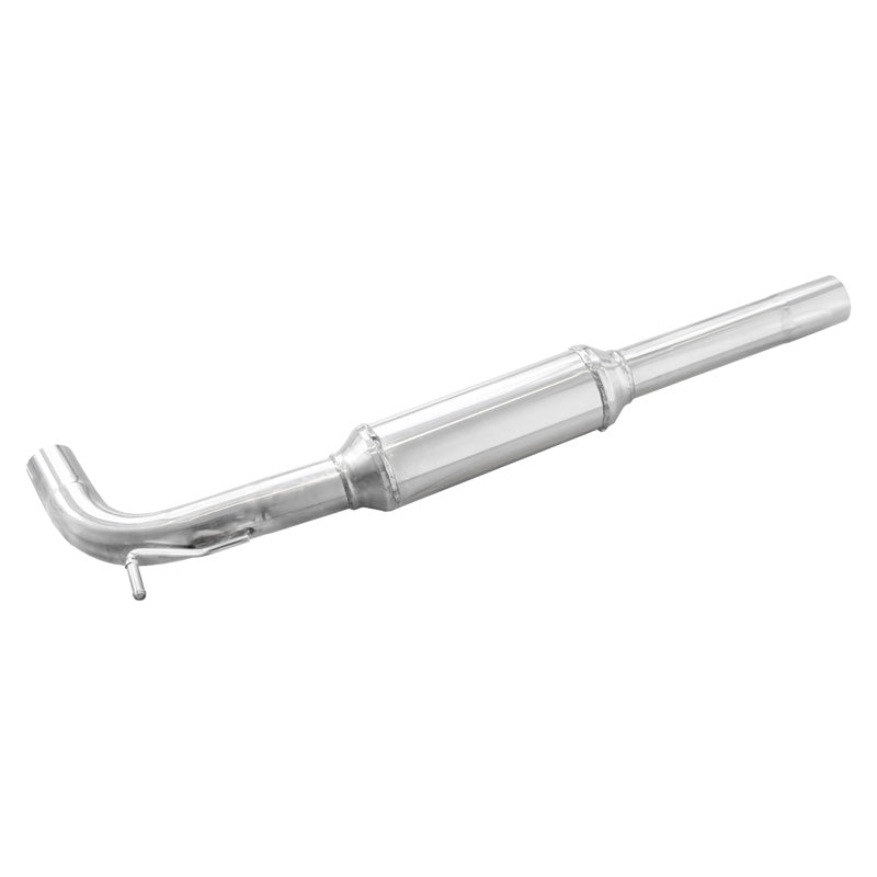 InoXcar, silenziatore centrale, adatto a Skoda Octavia RS 2.0 220hp 2013-2016