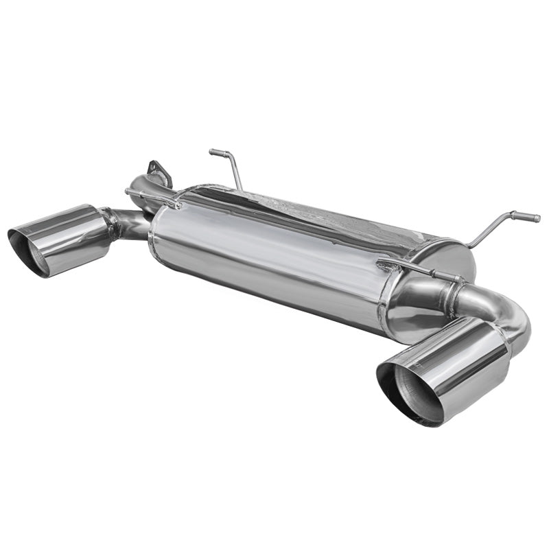 InoXcar, Dual sports exhaust, fits Toyota GT86 2.0 (200hp) 2013-2017 1x114mm Racing
