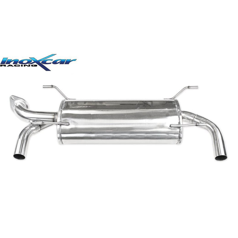 InoXcar, Twin sports exhaust, fits Toyota GT86 2.0 (200hp) Facelift 2017-