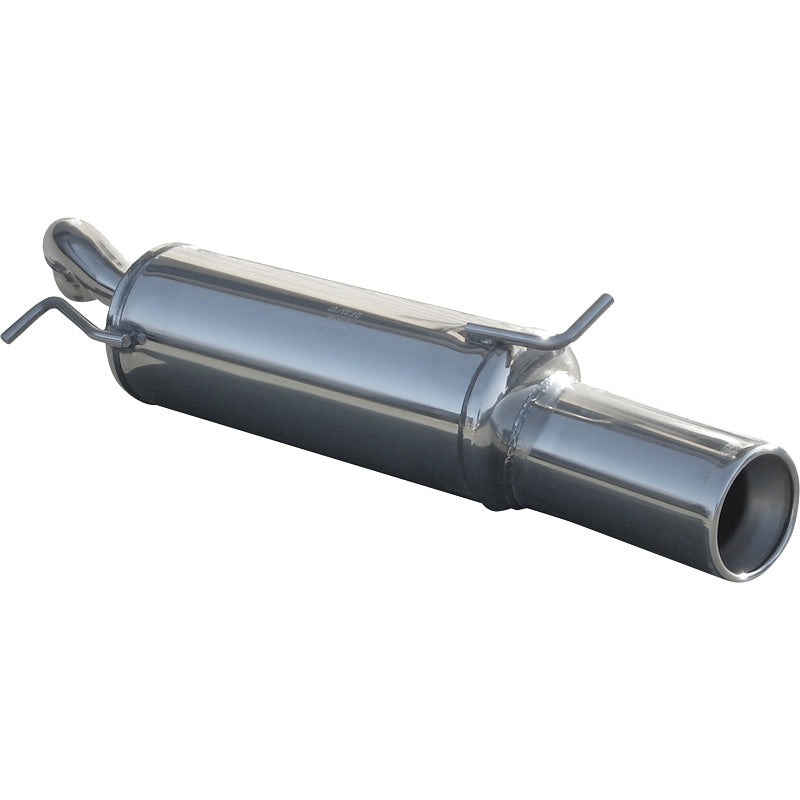 InoXcar, Sports exhaust, fits Toyota Yaris 1.3 (85HP) 1999- 102mm