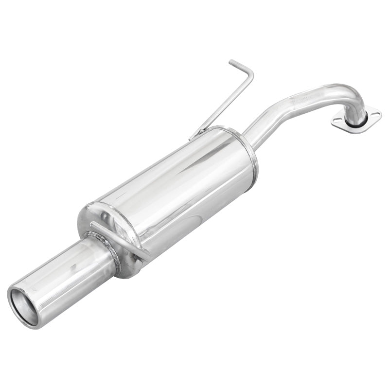 InoXcar, Sports exhaust, fits Toyota Yaris 1.0 69hp 2011- 1x102mm