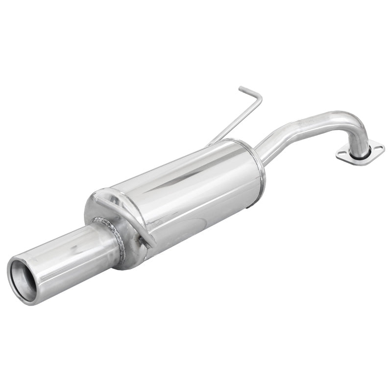 InoXcar, Sports exhaust, fits Toyota Yaris 1.0 69hp 2011- 1x80mm