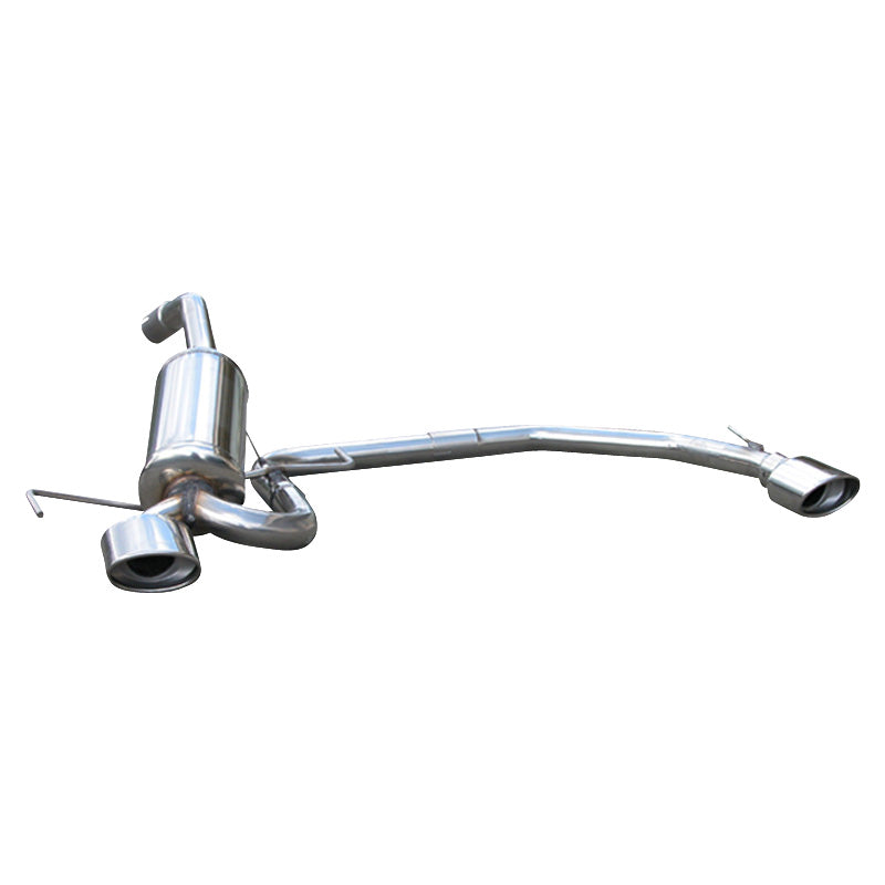 InoXcar, double silencieux sport, convient à Alfa Romeo 147 1.9 JTD 2002- Gauche/Droite 120x80mm