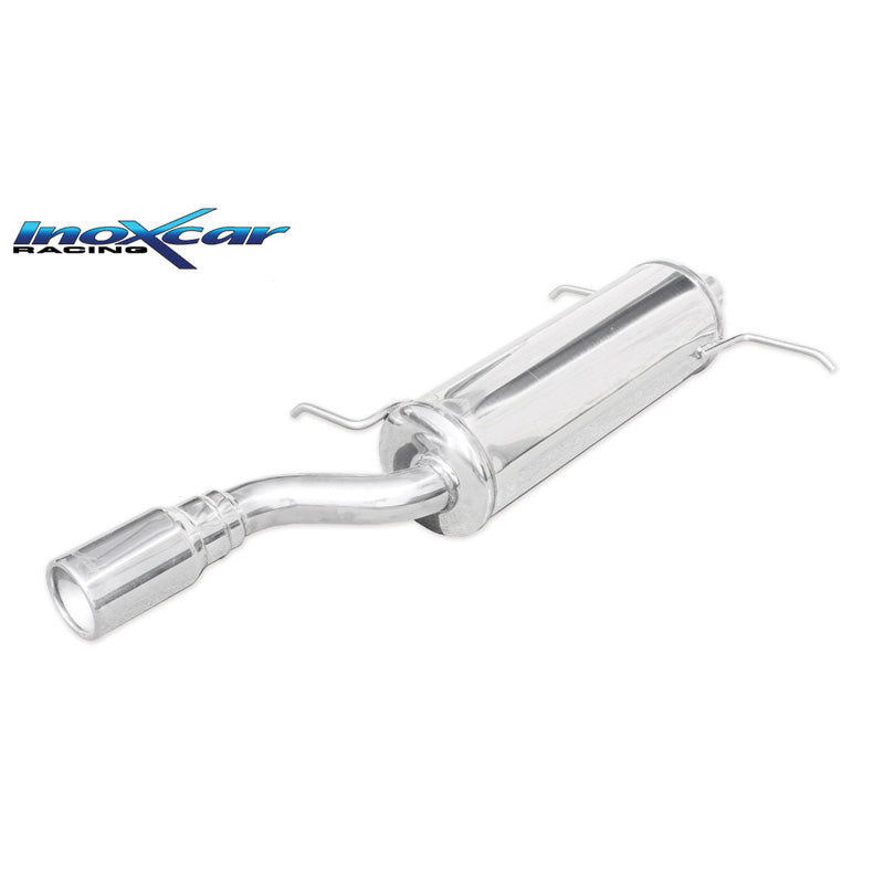 InoXcar, Sports exhaust, fits Volkswagen Golf I Cabrio 90/98/112hp -1984 1x80mm