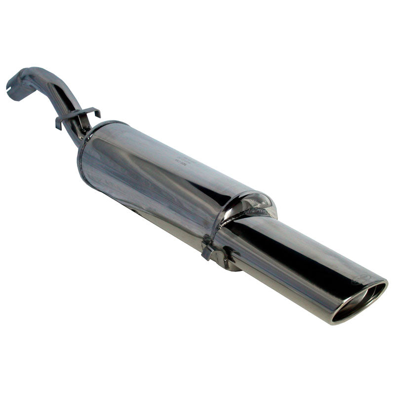 InoXcar, Scarico sportivo, compatibile con Volkswagen Golf II 1.8 GTi (105-112HP) 1983-1988 120x80mm