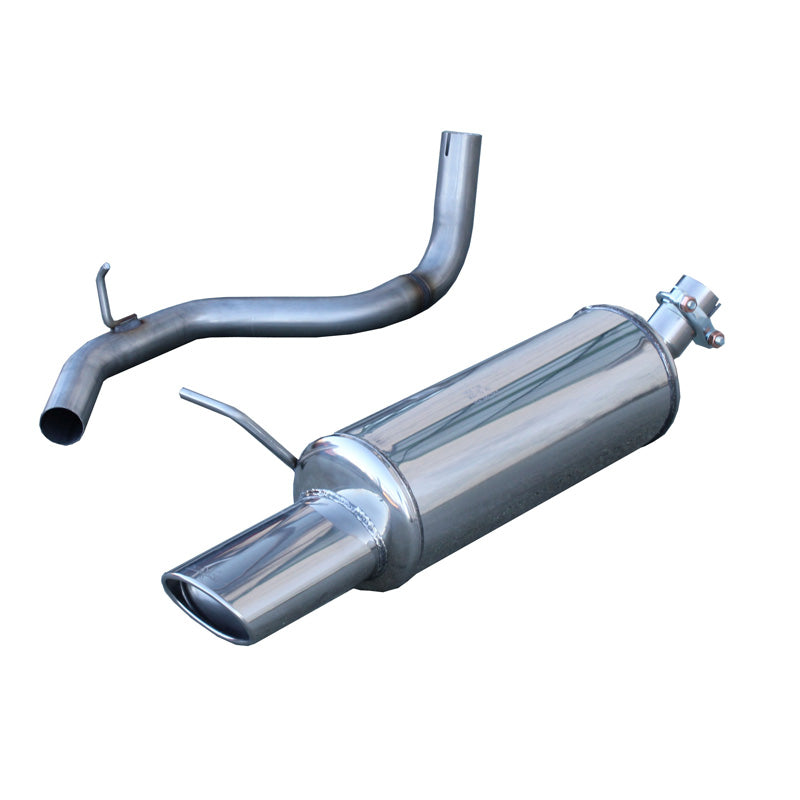 InoXcar, Scarico sportivo, compatibile con Volkswagen Golf IV 1.6 (105HP) 1997- 120x80mm