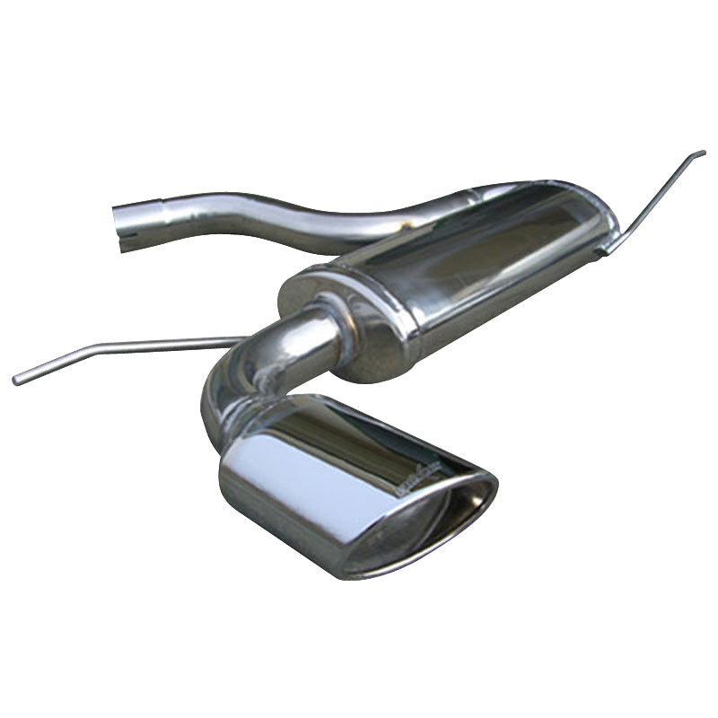 InoXcar, Sport Exhaust, Fits Volkswagen Golf V 1.9 TDi (105HP) 2004- 120x80mm Oblique